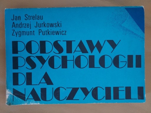 Zdjęcie oferty: Podstawy psychologii dla nauczycieli