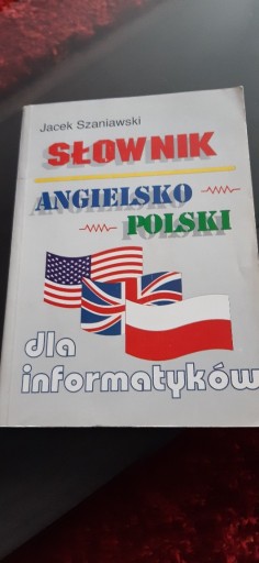 Zdjęcie oferty: Słownik angielsko polski dla informatyków