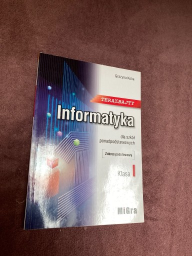 Zdjęcie oferty: Informatyka 1 ZP MiGra