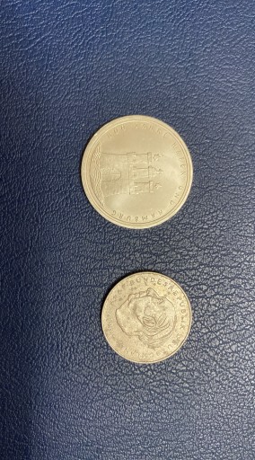 Zdjęcie oferty: Komplet dwóch srebrnych monet Niemieckich RFN