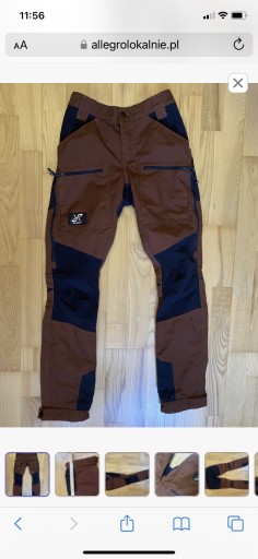 Zdjęcie oferty: SPODNIE REVOLUTION RACE XS/34 HYPER SHELL 72-76