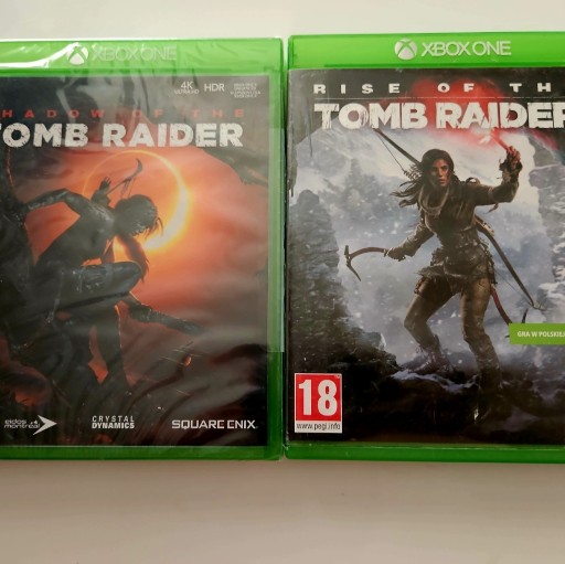 Zdjęcie oferty: Shadow of the Tomb Raider + Rise - Dubbing Folia