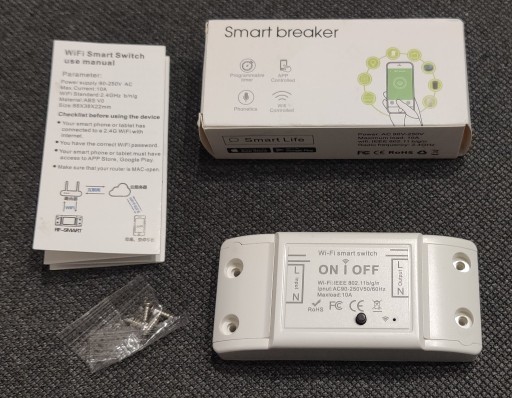Zdjęcie oferty: Moduł inteligentnego włącznika WiFi Smart Life APP Home Assistant
