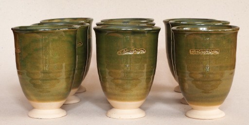 Zdjęcie oferty: Ceramiczne kubki Norwegia rustyk 9 szt.