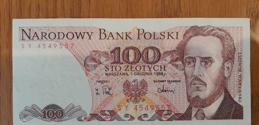 Zdjęcie oferty: ZESTAW BANKNOTÓW PRL 100zł- 11szt/181.50zł/