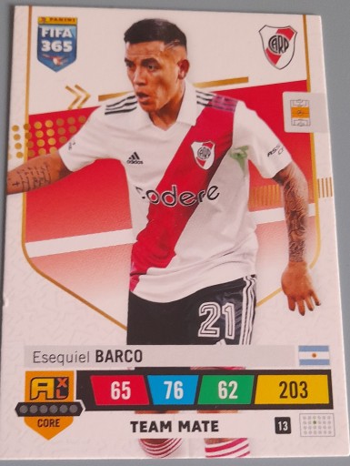 Zdjęcie oferty: Karta Fifa 365 Esequiel Barco_13