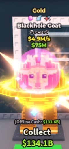 Zdjęcie oferty: Blackhole Goat Steal A Brainrot Roblox