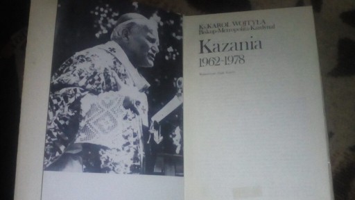 Zdjęcie oferty: Kazania 1962-1978