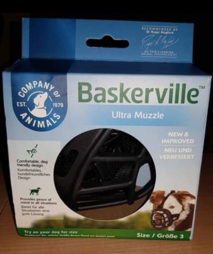 Zdjęcie oferty: Kaganiec fizjologiczny Baskerville Ultra Muzzle