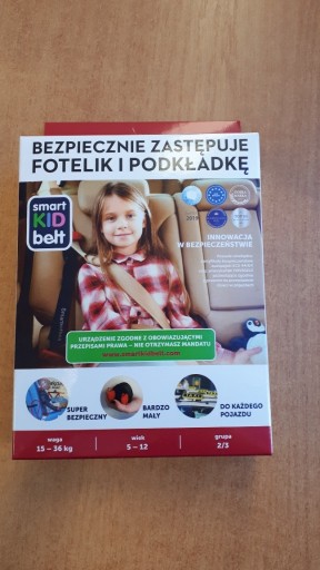 Zdjęcie oferty: Pas dla dzieci do samochodu zamiast fotelika