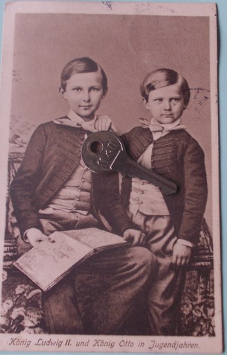 Zdjęcie oferty: 137)Król Ludwik1 i król Otto w młodości,1913 r. 