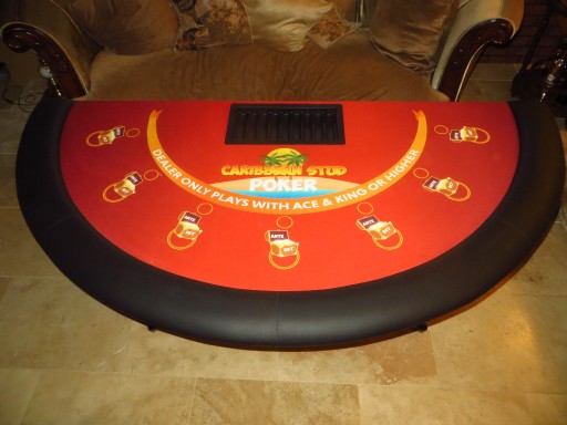 Zdjęcie oferty: Stół do pokera krupierski caribbean stud holdem