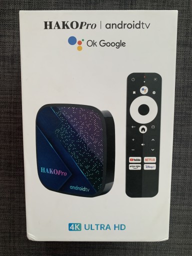 Zdjęcie oferty: HAKOPRO 4GB / 64GB 4K Android tv box