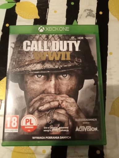 Zdjęcie oferty: Gra Call of duty WWII WW2 Xbox one polska wersja 