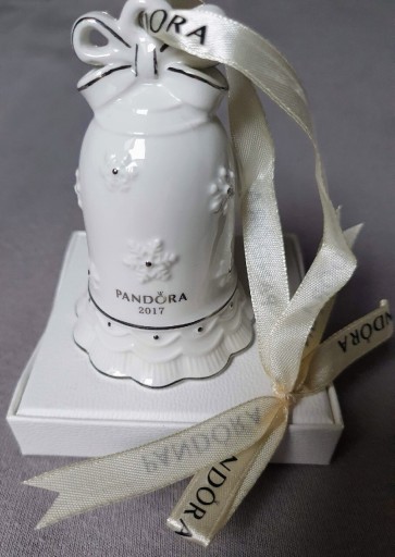 Zdjęcie oferty: PANDORA Oryginalny Dzwoneczek dzwonek z porcelany