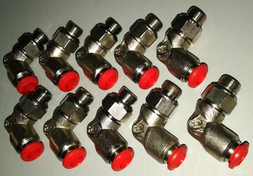 Zdjęcie oferty: Szybkozłączka kąt.-obr.AIGNEP-Włochy-fi8x1/4cala-10szt/1kpl.(Nowe)