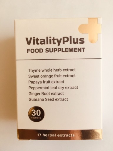 Zdjęcie oferty: VitalityPlus-30 kapsułek na odchudzanie-sprawdzone