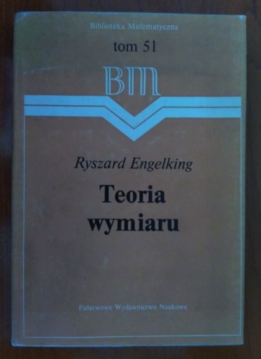 Zdjęcie oferty: Teoria wymiaru, BM t. 51, UNIKAT