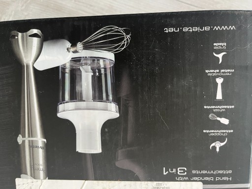 Zdjęcie oferty: Blender ręczny Ariete 886 Pimmy 500 W srebrny/szary