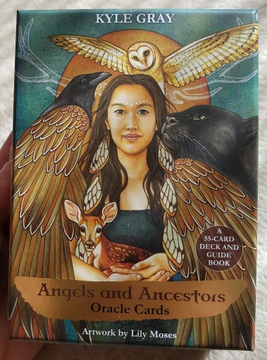 Zdjęcie oferty: Angels and Ancestors Oracle Cards Kyle Gray