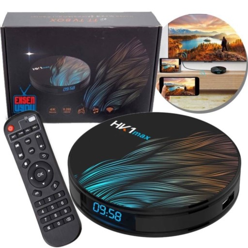 Zdjęcie oferty: TV SMART HK1 MAX ANDROID TV BOX 