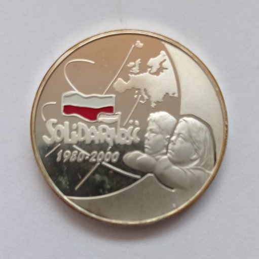 Zdjęcie oferty: 10zł 2000r, Solidarność