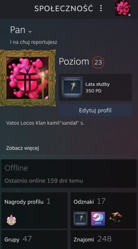 Zdjęcie oferty: Konto CS go  1.6 Sours odznaki