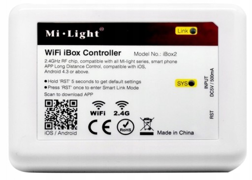 Zdjęcie oferty: Mi-Light Hub Router WiFi do sterowania taśmami LED