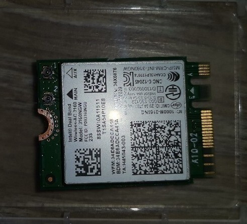 Zdjęcie oferty: Karta sieciowa wifi do noteboka Intel 3160NGW
