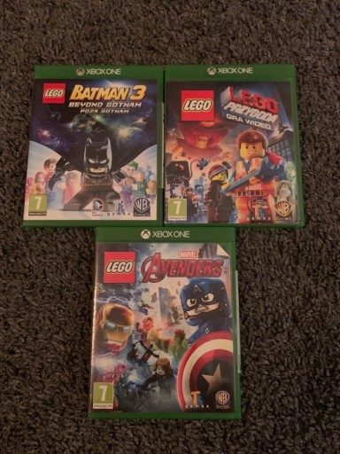 Zdjęcie oferty: Zestaw xboxone lego batman avengers napisy pl