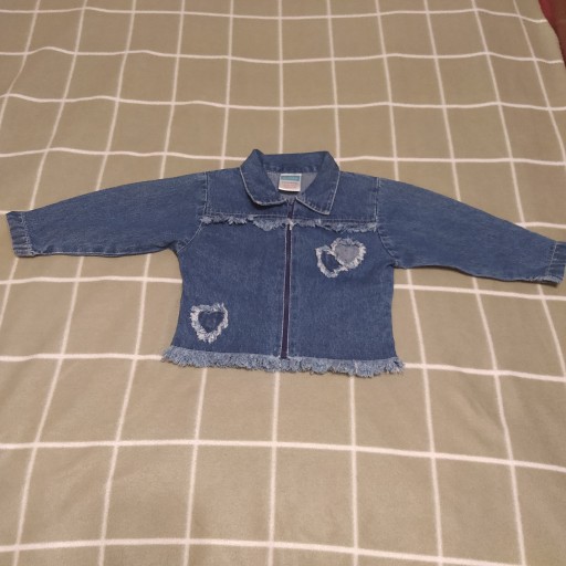 Zdjęcie oferty: Kurteczka jeans zamek rozm. 86