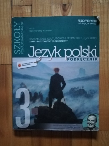 Zdjęcie oferty: książka "Język polski kształcenie kulturowo literackie i językowe 3"
