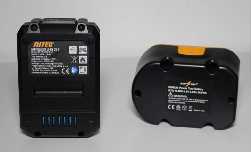 Zdjęcie oferty: Akumulator do Ryobi B-1415-S 3000mAh, 14,4V +NITEO