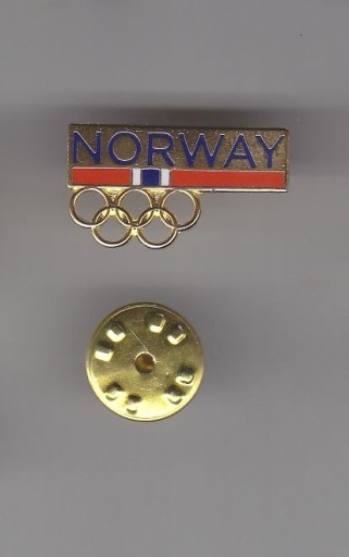 Zdjęcie oferty: Norwegia Komitet Olimpijski odznaka 