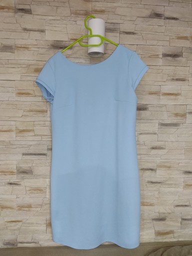 Zdjęcie oferty: Damska błękitna sukienka 38 M