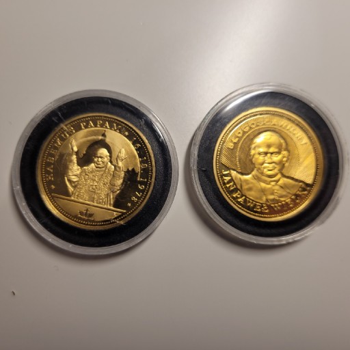 Zdjęcie oferty: Srebrne 2 monety Jan Paweł II