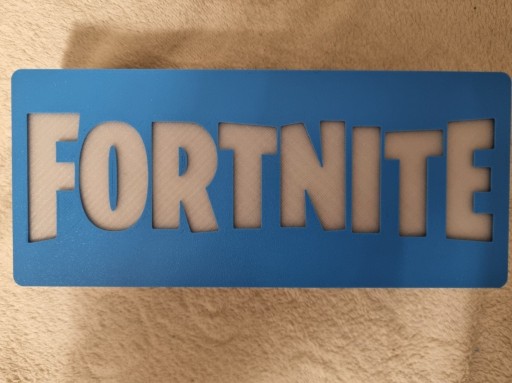 Zdjęcie oferty: Fortnite logo lampka