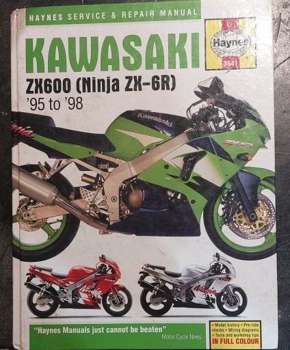 Zdjęcie oferty: Haynes 3541 Kawasaki ZX600, ZX-6R 95-98