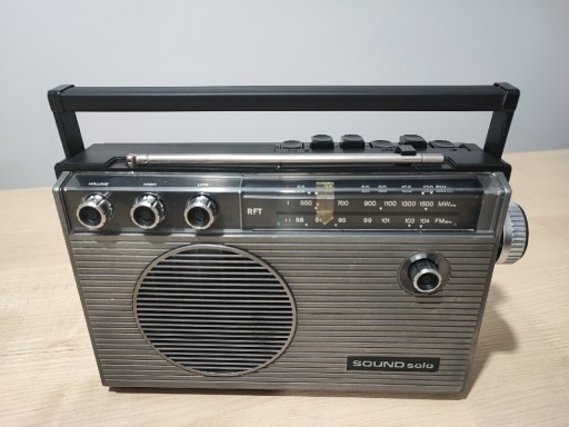 Zdjęcie oferty: RFT   RM 1 Sound Solo  radioodbiornik DDR 