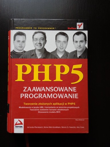 Zdjęcie oferty: PHP 5 zaawansowane programowanie
