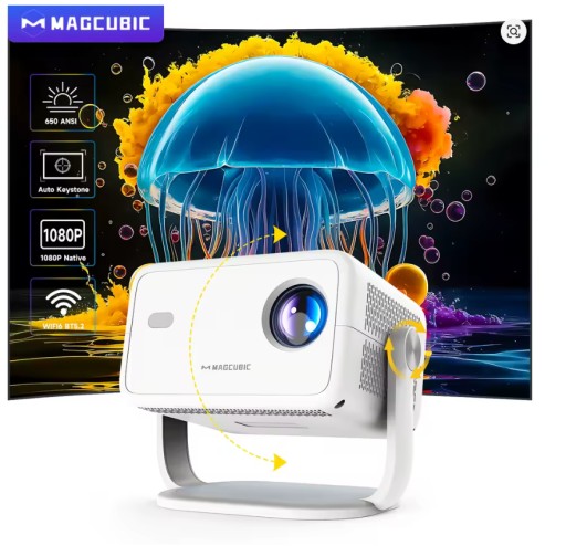 Zdjęcie oferty: Projektor Magcubic L018 Full HD 650ANSI 4K Android Smart Na Prezent