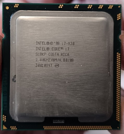 Zdjęcie oferty: Procesor Intel i7-930 4x2,8 GHz