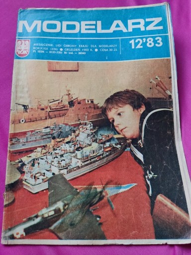 Zdjęcie oferty: Czasopismo Modelarz 12/1983