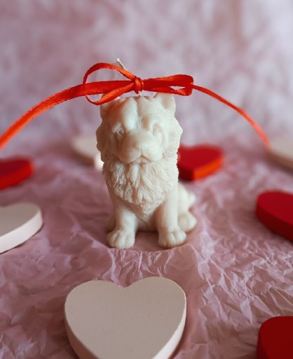 Zdjęcie oferty: Świeczka sojowa dekoracyjna zapachowa pies 