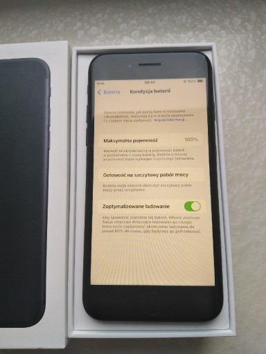 Zdjęcie oferty: Apple iPhone 7 Black 32GB 100% Bateria