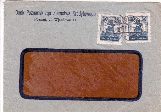 Zdjęcie oferty: PMW, Fi 213, Bank Poznańskiego Ziemstwa Kredytow.