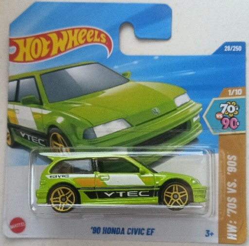 Zdjęcie oferty: Hot Wheels 2025 '90 HONDA CIVIC EF 28/250 NAJSZYBSZA WYSYŁKA