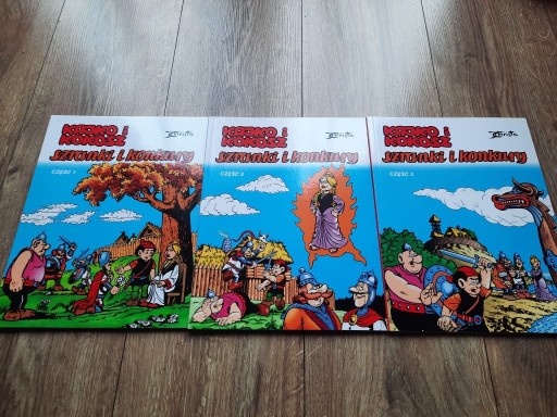 Zdjęcie oferty: Szranki i Konkury Kajko i Kokosz komplet