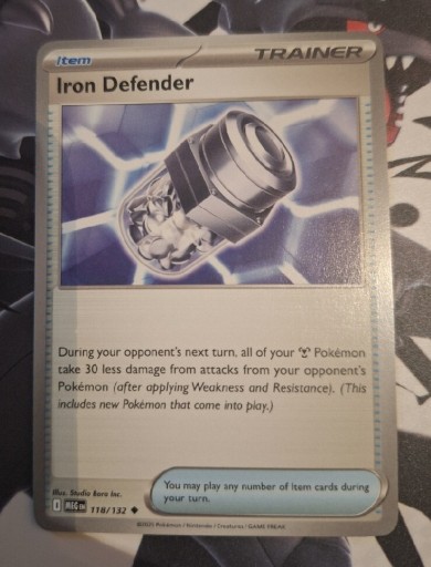 Zdjęcie oferty: Karta Pokemon TCG Iron Defender (118/132) Item Mega Evolution