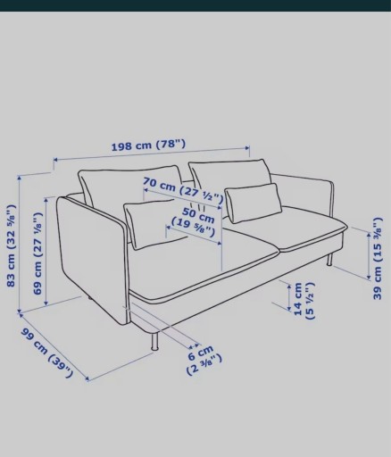 Zdjęcie oferty: KANAPA SOFA IKEA SODERHAMN